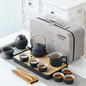LURRIER Gongfu tea sets, Portable Ceramic TeaSet, Asian Tea sets by LURRIERUS