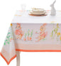 Maison d' Hermine Table Cloth Rectangle Table 100% Cotton 70 x 120 Inches Tablecloth Reusable Decorative for Dining Room Farmhouse Home Valentines Day Decorations Spring Summer - Bunny Party