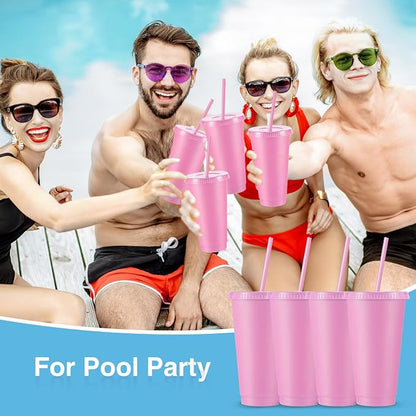 Amyhill 12 Pcs Reusable Plastic Cup - Image 7
