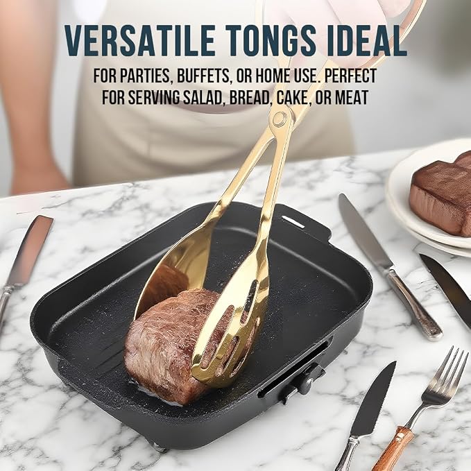 Salad Tongs for Serving 2 Pack - Image 4