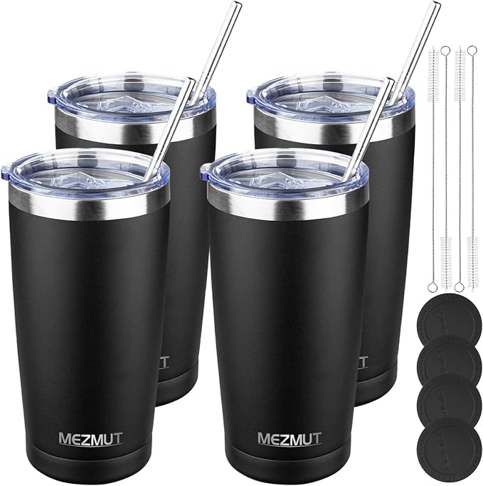 MEZMUT 20oz Insulated Tumbler Cup Travel Coffee Mug by MEZMUT
