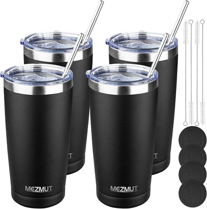 MEZMUT 20oz Insulated Tumbler Cup Travel Coffee Mug by MEZMUT