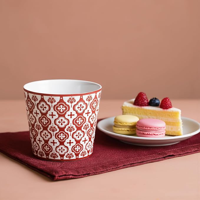 YQ&AMK 8.79oz Hand-Painted Butterfly Ceramic cups - Image 7
