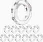 ALPHA Living HOME Acrylic Napkin Rings Set of 12 by ALPHALivingHOME