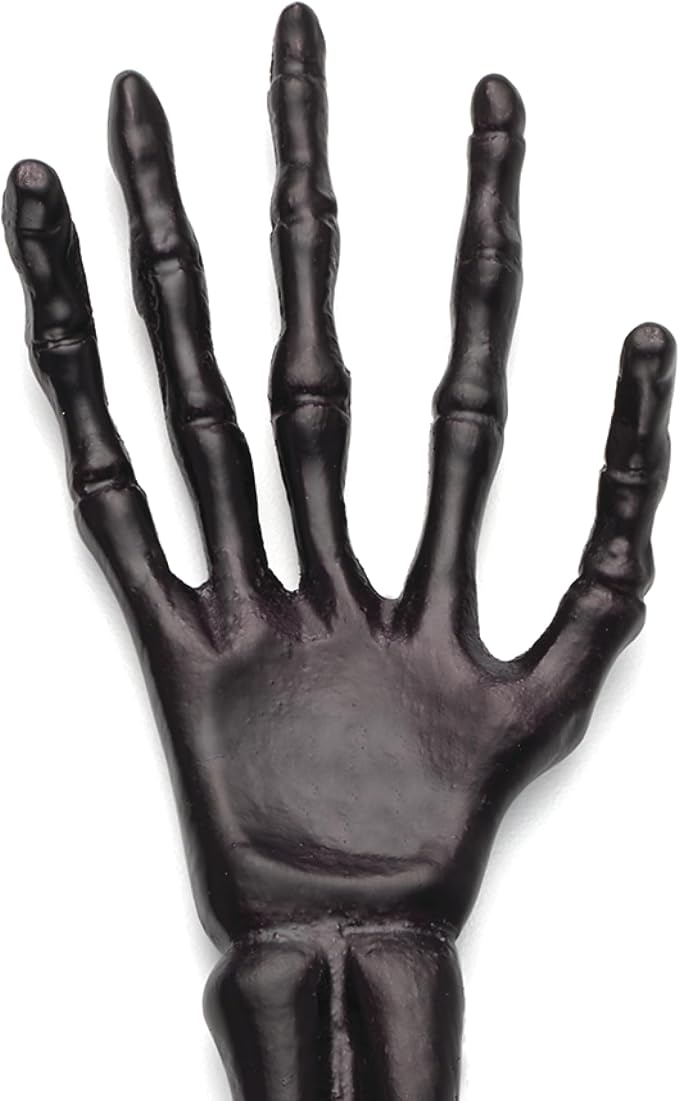 Oneida Flatware Utensil Set, Vintro Halloween Satin Black Skeleton 2-Piece - Image 2