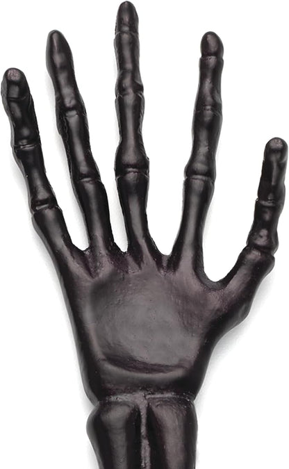 Oneida Flatware Utensil Set, Vintro Halloween Satin Black Skeleton 2-Piece - Image 2