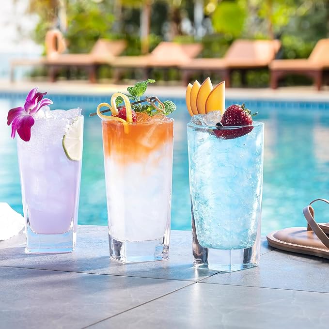 Le'raze Set of 4 Everyday Drinking Glasses - Image 7
