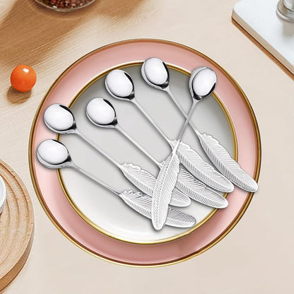 Creative spoons in multiple colors. They can be used to stir flower tea - Image 6