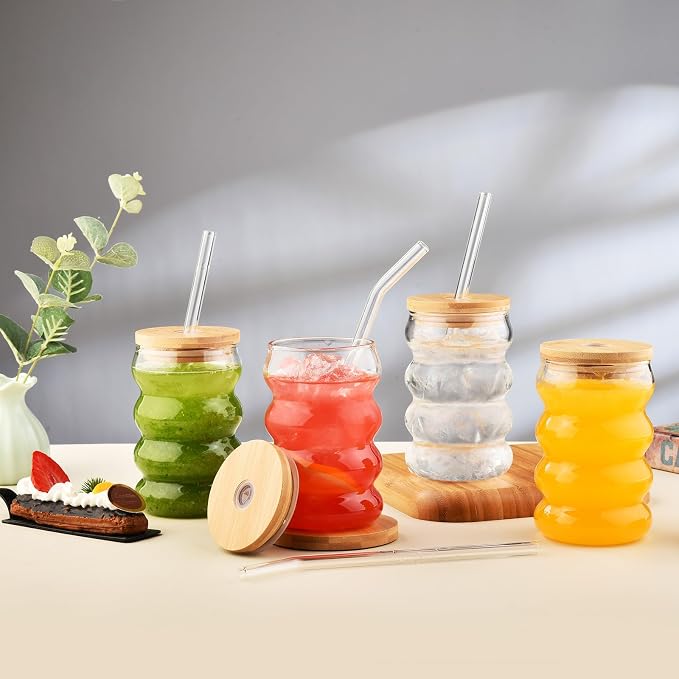 ALINK 16 oz Drinking Glasses - Image 3