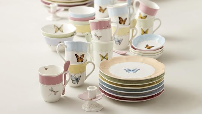 Lenox Butterfly Meadow Colors Porcelain Mug Set - Image 8
