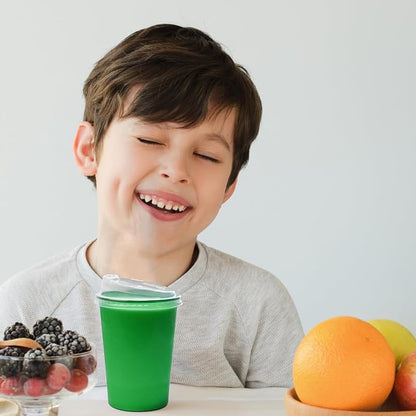 L LIKED 20 Pack 12oz Kids Cups, Spill Proof Party Cups - Image 8
