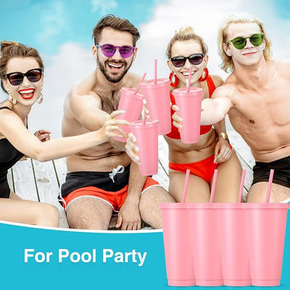 Amyhill 12 Pcs Reusable Plastic Cup - Image 7