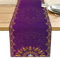 Linen Diwali Table Runner, Diwali Table Cloth Indian Table Decorations | Long by Unknown