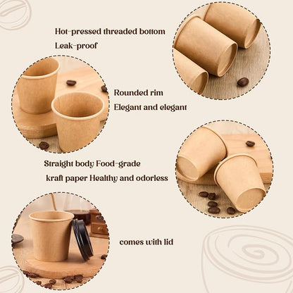 100 Sets 6 oz Disposable Espresso Cup - Image 3