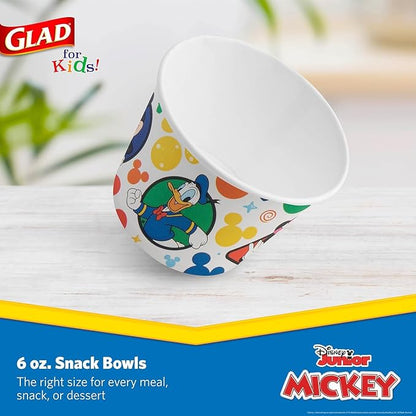 Glad Disney Mickey and Friends Disposable Snack Bowls, 6 Oz, 32 Ct, 10-Pk | - Image 2