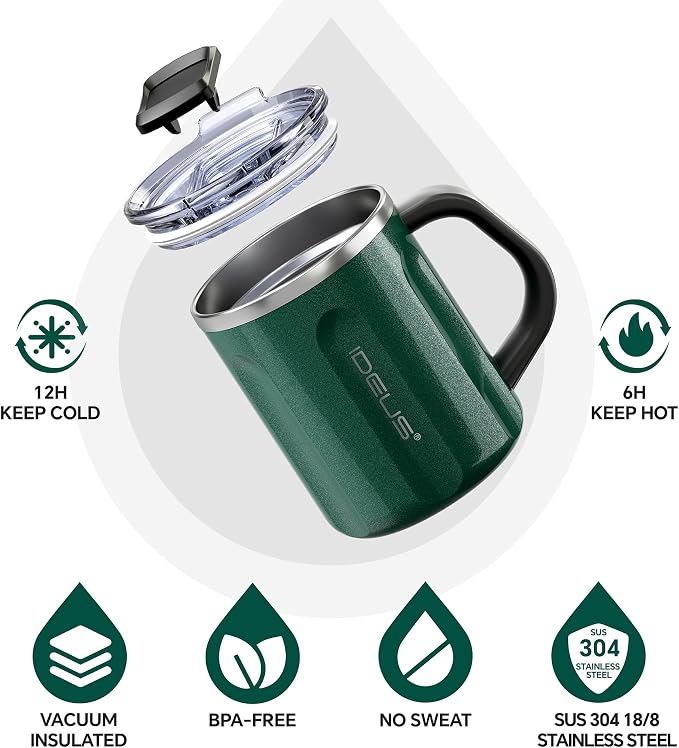 Ideus 16 oz Insulated Coffee Mug - Image 2