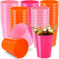 Yungyan 100 Pack 16 oz Stadium Cups Reusable Plastic Cups Blank Drink Stadium by Yungyan