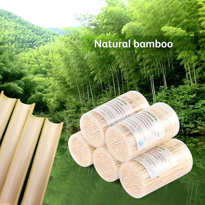 [3 Packs of 110 PCS] 3.5 inch Appetizer Forks, Mini Forks for Appetizers, Cocktail Forks Appetizer Forks, Bamboo Toothpicks for Appetizer, Wooden Forks Food Picks for Fruit, Charcuterie Accessories.