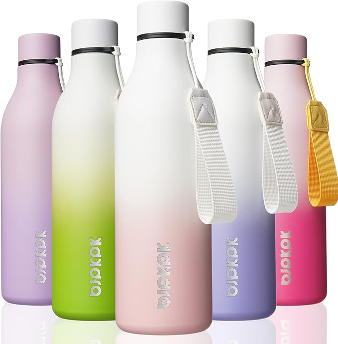 BJPKPK 25oz Insulated Water Bottle, Stainless Steel Bottle by BJPKPK