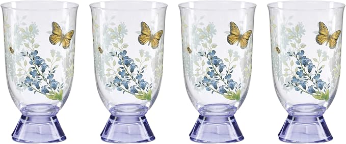 Lenox 897831 Butterfly Meadow Herbs Tall Tumblers by Lenox