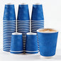 MOUMOULIFE 12 oz Disposable Paper Coffee Cups 100 Pack, Leak Proof Insulated by moumoulife
