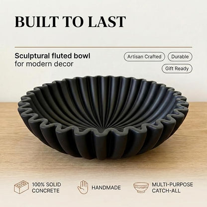 OAKOA Black Decorative Bowl Decor - Image 3