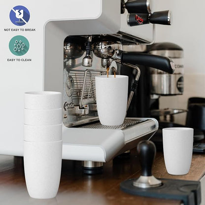 Wrova Wheat Straw Cups 6 Set of 6 Good Alternative to Plastic Reusable Cups 20 - Image 8