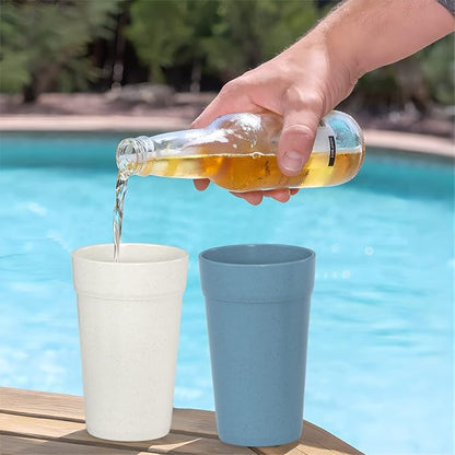 Homestockplus 16 Oz Tumbler Cups, Unbreakable Drinking Cups Microwave and - Image 6