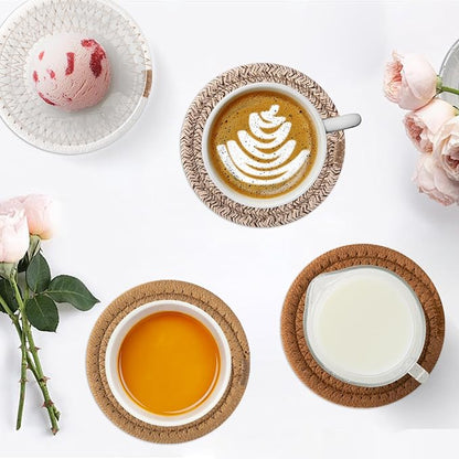 OIAHOMY 8 Pcs Coasters with Holder - Image 6