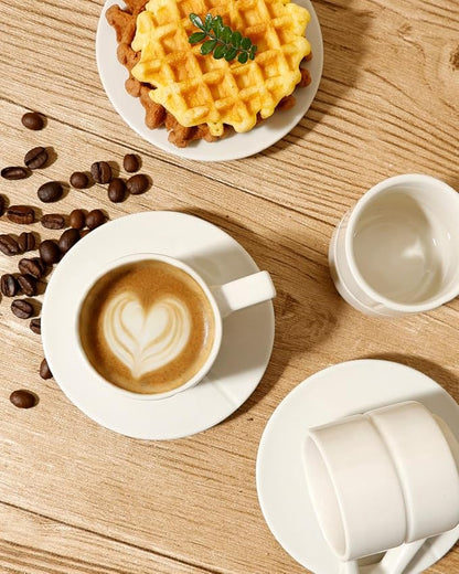 Ceramic Coffee Mugs Set of 4, Coffee Cups - Image 4