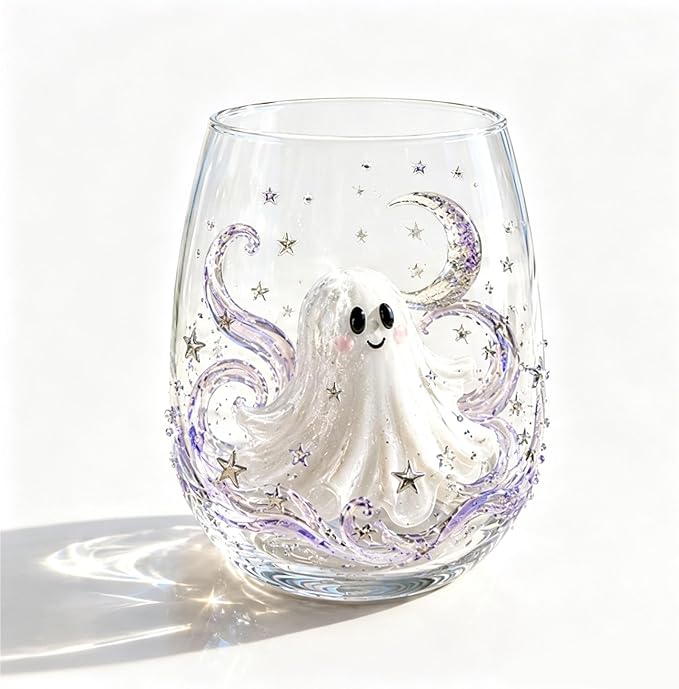 3D Halloween Artisan Glassware Collection Halloween Glass Cups | Drinking Glass - Image 2