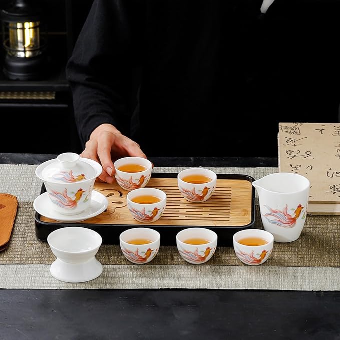 Chinese Tea set Traditional, Chinese Gongfu Tea Set - Image 7