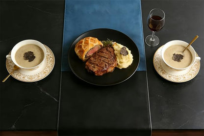 Double-Sided Faux Leather Table Runner, Waterproof Heat Resistant Non-Slip - Image 8