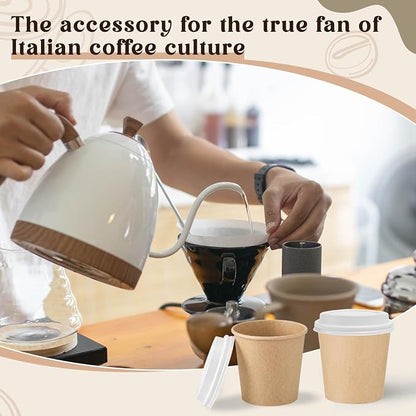 100 Sets 4 oz Disposable Espresso Cup - Image 5