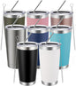 MEWAY 20oz Tumbler 8 Pack Double Wall Vacuum Insulated Travel Mug Bulk by MEWAY