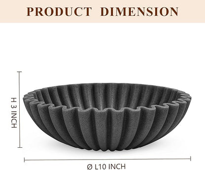 Large Decorative Bowl, Modern Handicraft Bowls - Image 2