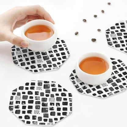 Minimal Abstract Shapes Print Coasters - Image 8