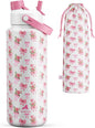 POWCAN 40 oz Insulated Water Bottle by POWCAN