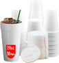 20 OZ Foam Cups With Lids for Hot & Cold Drinks, USA-Made 50-Pack. Ideal by MrMiracle