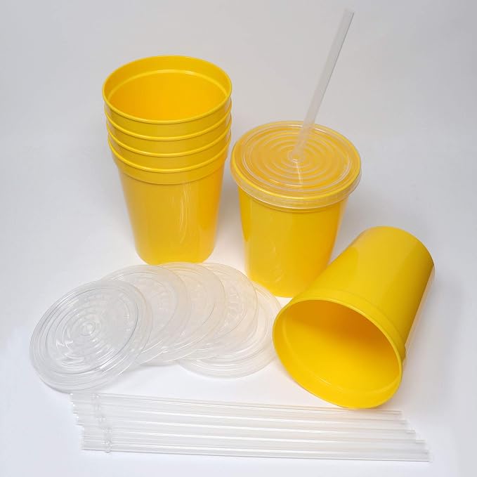 Rolling Sands 16 Oz. Reusable Plastic Stadium Cups - Image 4
