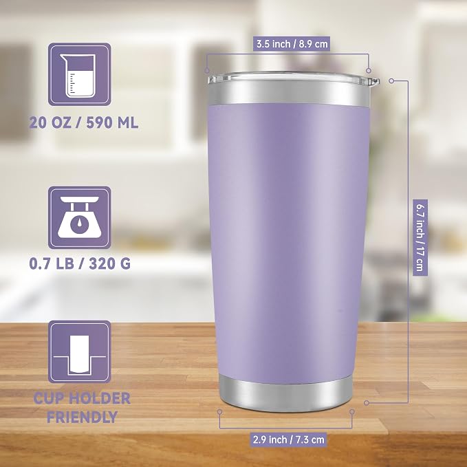 20 oz Tumblers Stainless Steel Tumbler - Image 5