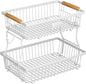 2 Tier Fruit Basket for Kitchen Counter by Unknown