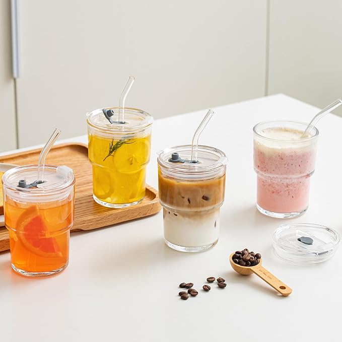 SoulTimes 13oz Clear Glass Tumbler - Image 2