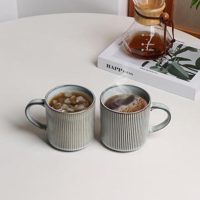 MONITO Coffee Mugs Set of 6, 16 oz Mugs Set, Ceramic Coffee Cups - Image 3