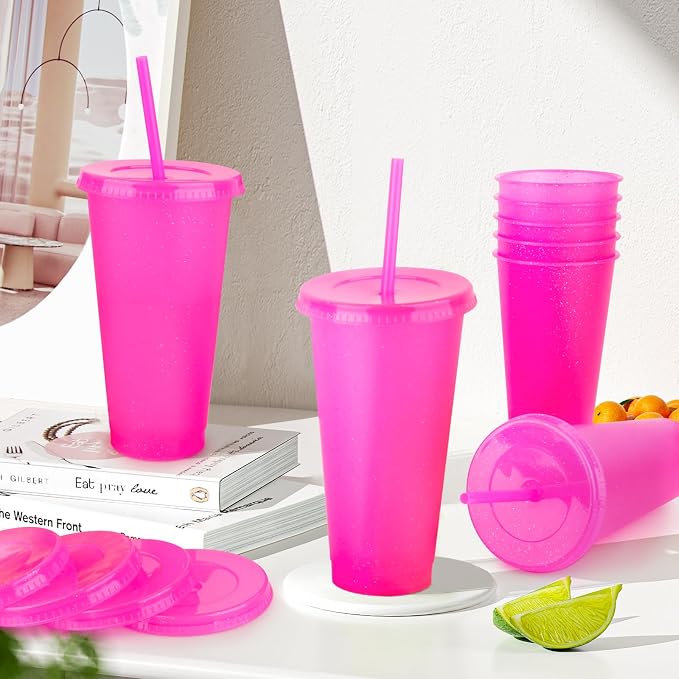 Hxezoc 16-Piece Reusable Cups - Image 4