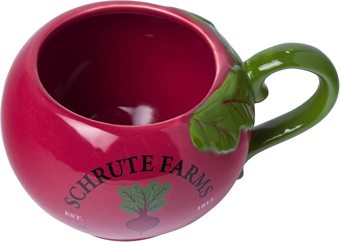 Silver Buffalo The Office Schrute Farms Rustic Ceramic 3D Sculpted Mug - Image 10