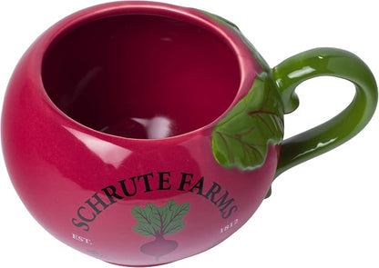 Silver Buffalo The Office Schrute Farms Rustic Ceramic 3D Sculpted Mug - Image 10