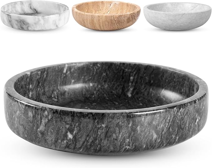 FNTSTICGOODS Marble Decorative Bowl by Unknown
