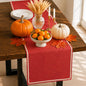 Folkulture Fall Table Runner 90 Inches Long | Burnt Orange Rick Rack | Table by FOLKULTURE