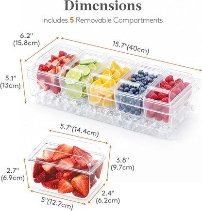 Lifewit Chilled Condiment Container - Image 3